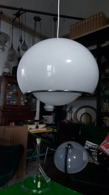 Modernariato Lampadario Guzzini Anni 70
