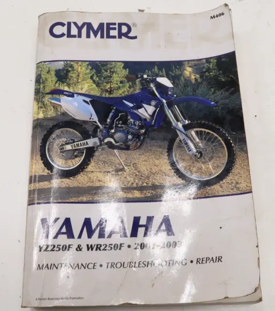ATV/Moto-X Yamaha Clymer Manual Models YZ/WR 250F 2001-2003 WSM M406