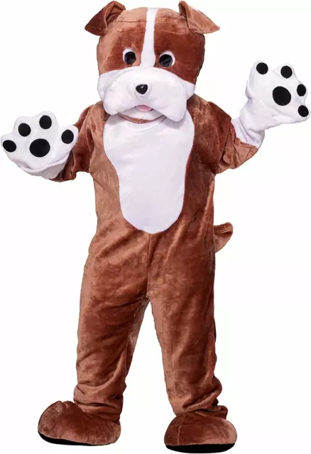 Forum Deluxe Plush Bulldog Mascot Costume