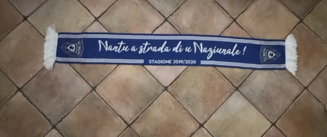 Écharpe SC Bastia- Blanche - Edition Décembre - 120 ans