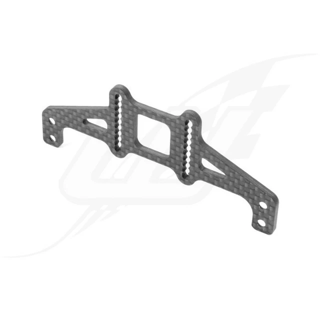 FR] XRAY X12 Graphite Lower Susp. Arm Plate 2.5mm - Wider +2mm