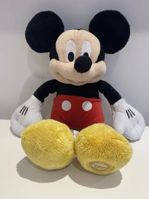 Mickey Mouse Plush Disney Store Genuine Stamped Soft Toy | 12"