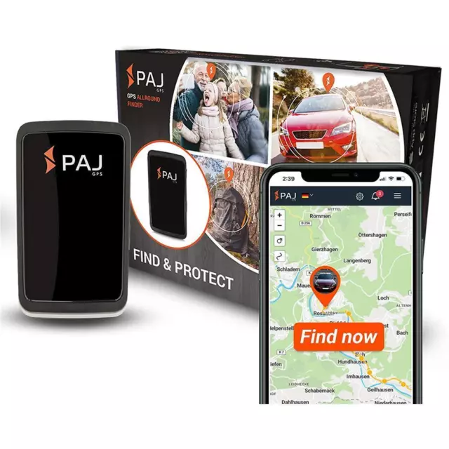 PAJ GPS Komplettset ALLROUND Finder Tracker 20 Tage Akku Zeit Live Ortung B-Ware