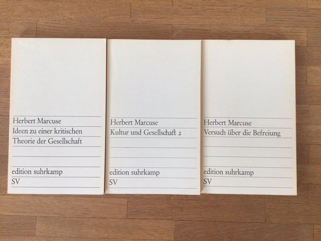 Herbert Marcuse, Versuch über die Befreiung, suhrkamp 1969