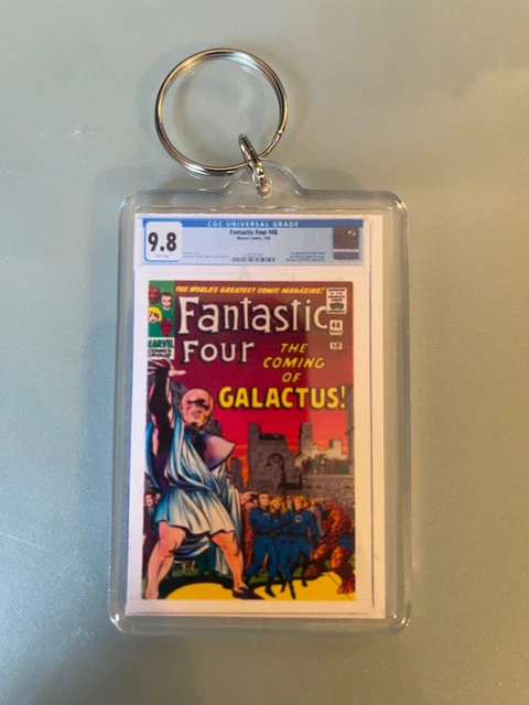 Fantastic Four #48 - CGC Homage - Mini Slab - Key Issue Keychain