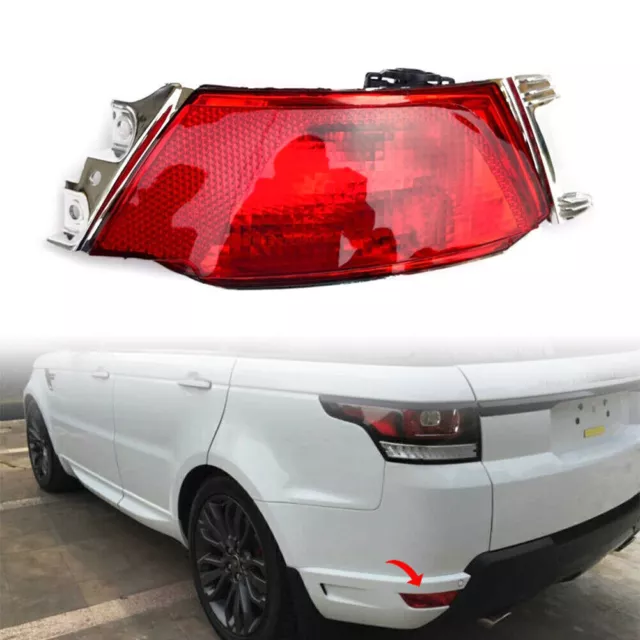 Left Side Rear Bumper Fog Lamp Light For Land Rover Range Rover Sport 2014-2021