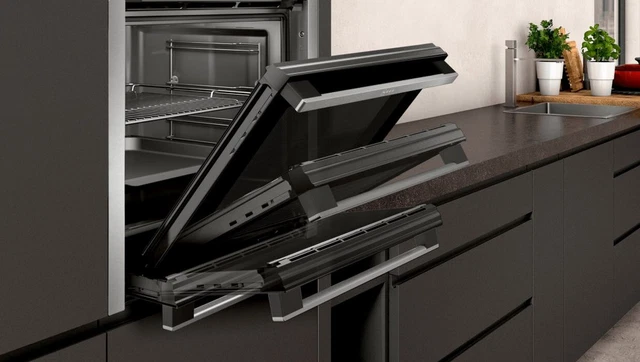 Neff Four intégrable multifonction 71l 60cm a pyrolyse inox 3