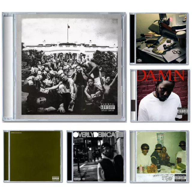 Kendrick Lamar Hot 6 Albums Collection CD Including Album To Pimp a Butterfly