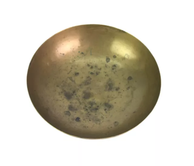 Beautiful Chakra Healing Bronze Bowl - Old Collectible Baby Massage Bowl G27-113