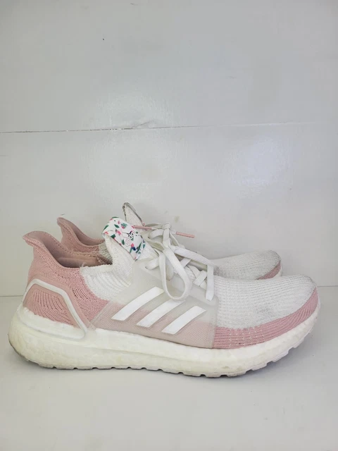 Adidas ultra boost online white pink spirit