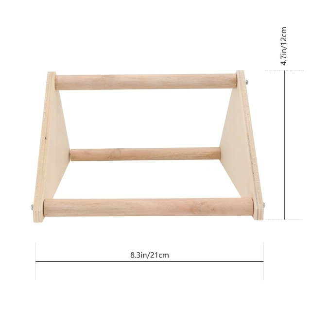 Holz Hühnerständer Papageienspielständer Aus Vogel Mahlen Barsch