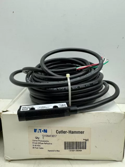 *New* Cutler-Hammer 13106Af3017 Comet Photoelectric 20-264 V Ac 15-30 Vdc 2