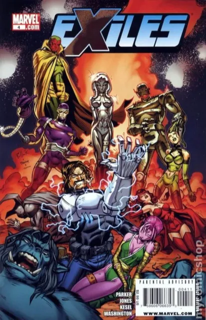 Exiles #4 VF 2009 Stock Image