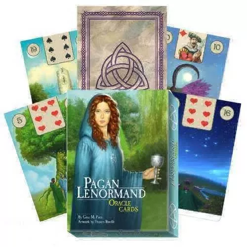 Païen Lenormand Oracle Cartes Pont Tuan Esoteric Diseur Lo Scarabeo OR10