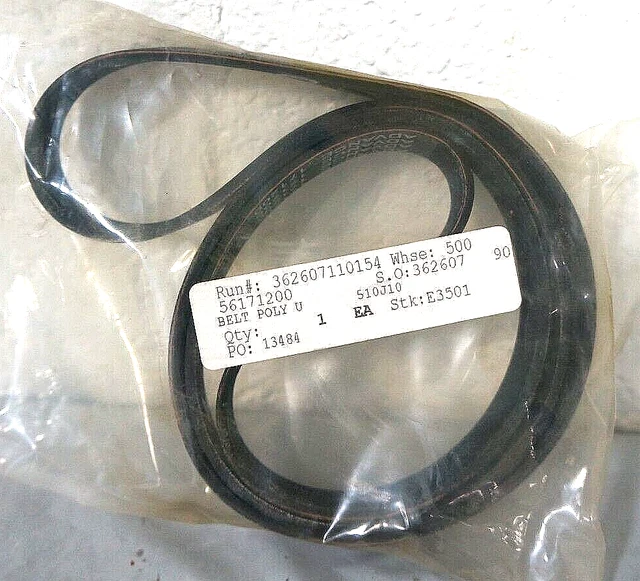 Aftermarket Advance Belt - Poly U #56171200 for Convertamax, Matador