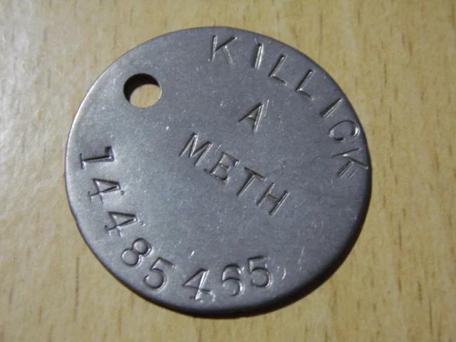 WW2 RELIC DOGTAG ww2 RAC RTR Recce Replacement from GSC - KILLICK 465 £ ...