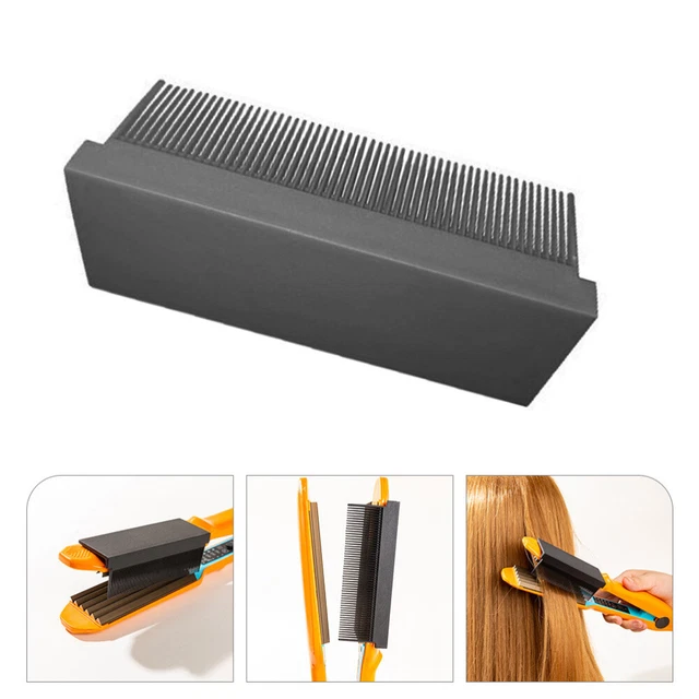 Pettine con piccone alla fine pettine rialzato su rotaia pettine levigante capelli appendice