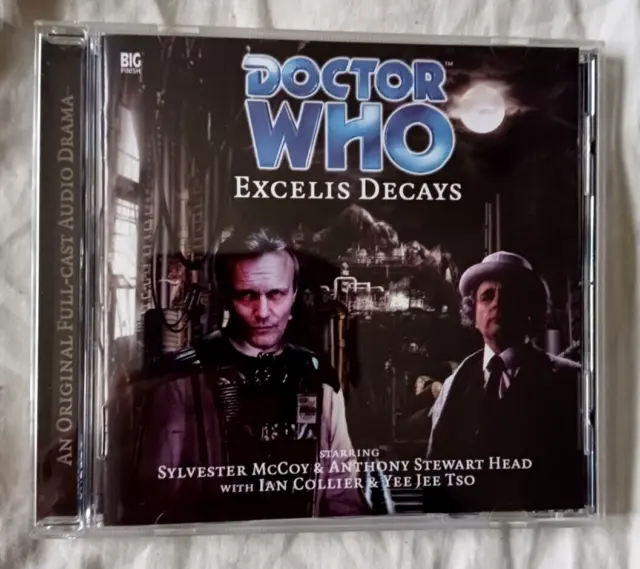 DOCTOR WHO EXCELIS DECAYS Big Finish 1 CD audiobook EXCEL CON - DISC MINT