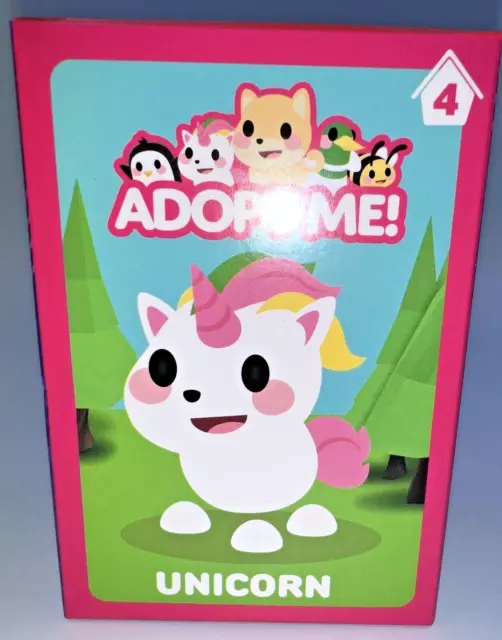 MCDONALD'S HAPPY MEAL Toy 2024 Adopt Me Pet UNICORN 4 NEW IN BOX 2.00