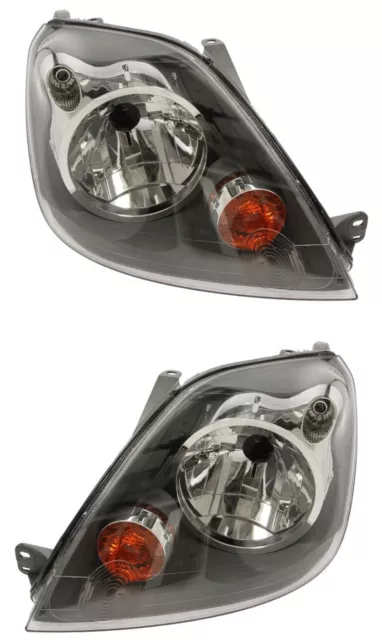 Phares Avant Gauche + Droit Pour Toyota Yaris XP10 (2003-2005) - Halogène H4