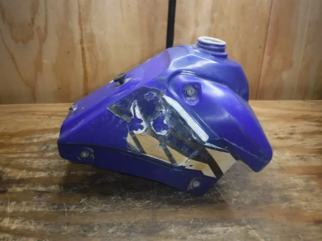 2004 TTR125 Fuel Tank Gas Petrol Cap Cell Body Blue Plastics 3