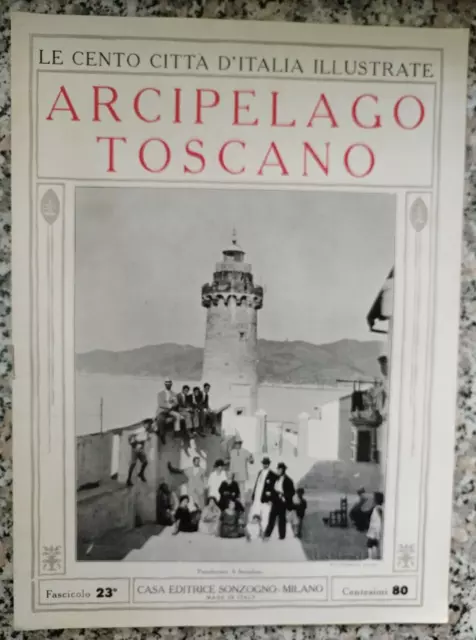 bi le cento citta' d'italia illustrate arcipelago toscano portoferraio il semafo