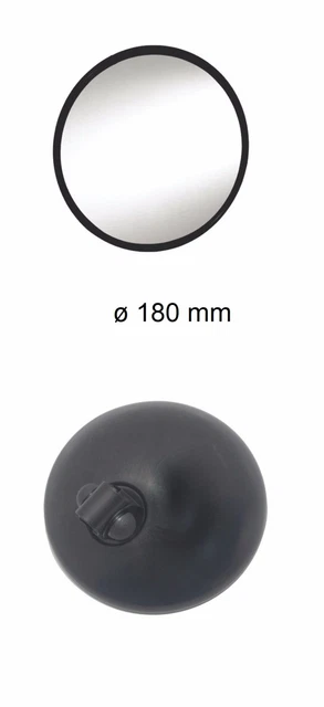 Rétroviseur Intérieur De Remplacement Pour Citroën C3, C4, C5 - Référence OEM 8148Y7 - En Plastique Et Verre, Vue Claire