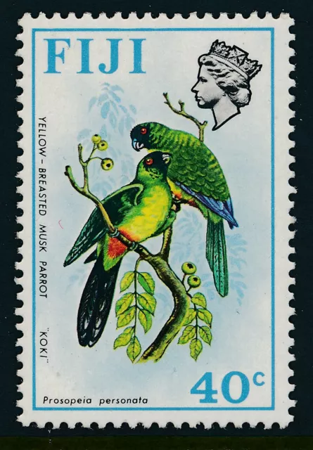 1971-1972 FIJI 40c DEFINITIVE FINE MINT MNH/MUH