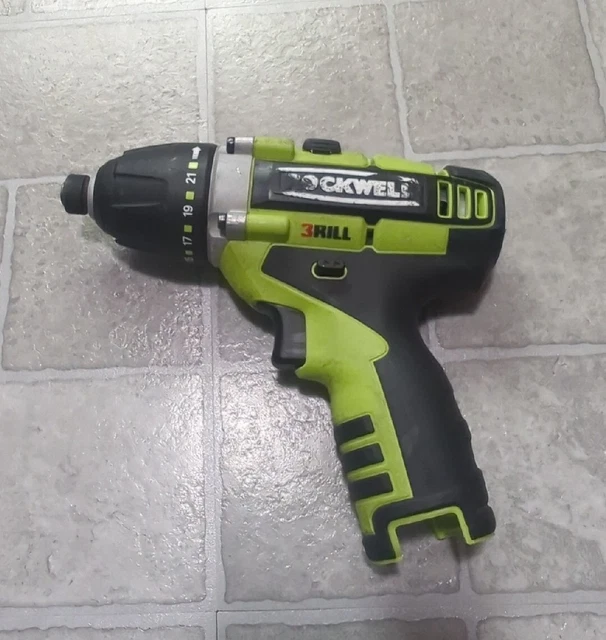Rockwell 3RILL 3-in-1 Cordless Drill Driver RK2515K2 No Battery No Charger Rockwell 3RILL 3-in-1 Cordless Drill Driver RK2515K2 No Battery No Charger