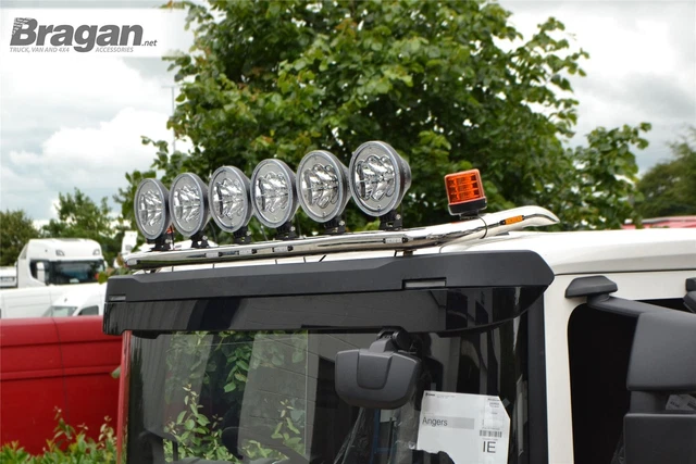 Dachträger + Slim LED + Spot Stangen für Scania Neue Generation P G & XT Serie