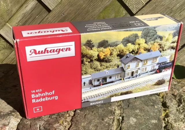 Auhagen 14453 Station Radeburg N ￼size Kit Brand New Boxed Railway Train Scenery 2