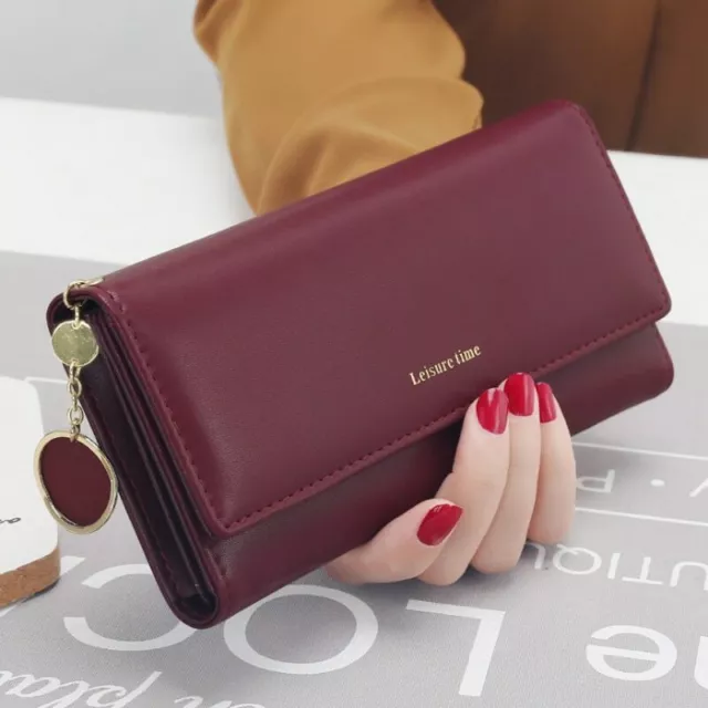 Monederos de Mujer Monedero Billeteras De Cuero Cartera Para Mujer De Moda Marca