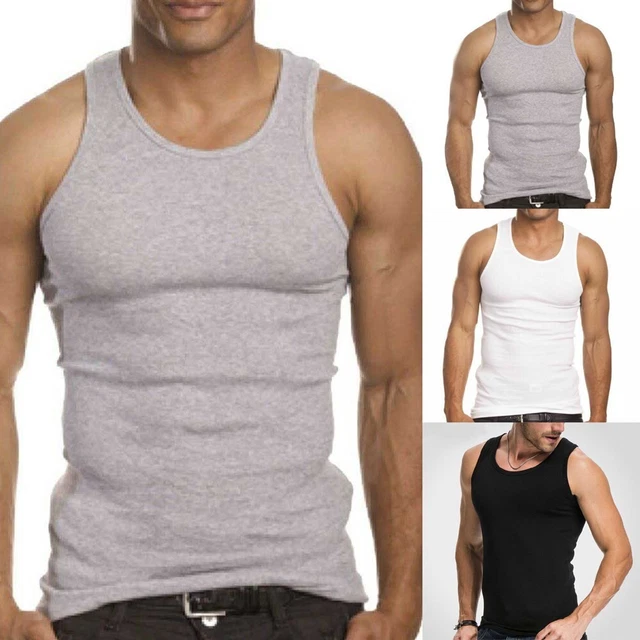 Lot De 3 T-shirts Ou Gilets MIX & MATCH - Marque Man Made Muscle - Tailles M à XXL - Neuf Avec étiquettes