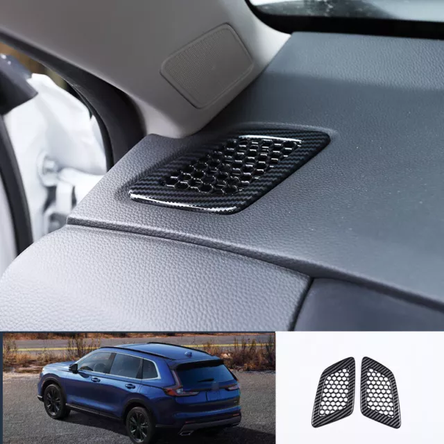 FOR HONDA CRV CRV 20232024 Carbon Fiber Dashboard AC L&R Air Outlet
