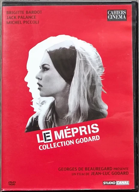 Dvd Le Mépris/Contempt/Godard/Piccoli/Brigitte Bardot/Éditions Cahiers Du Cinéma
