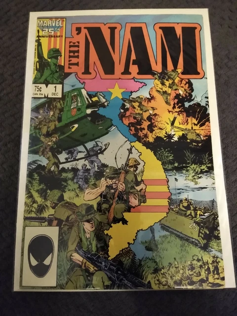 THE NAM #1 VF/NM 1986 Marvel Comics - Art/Cover by Michael Golden