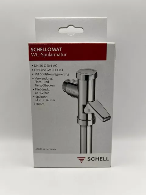 Schell Schellomat WC-Spülarmatur G 3/4 02 202 06 21