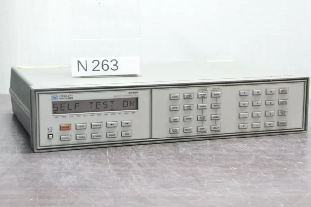 Keysight Agilent Hp 3488A Switch Control Unit # N263