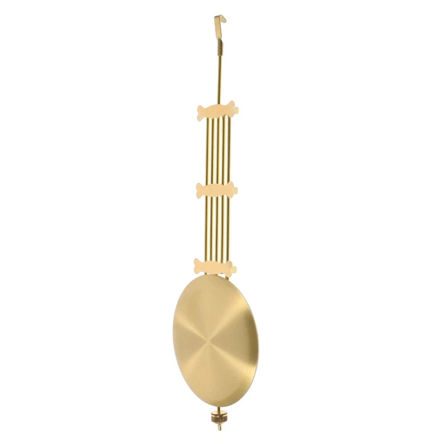Homoyoyo Pendolo Di Ricambio Per Orologi Da Parete In Metallo Dorato, Lunghezza 15 Cm, Diametro 6 Cm - 4