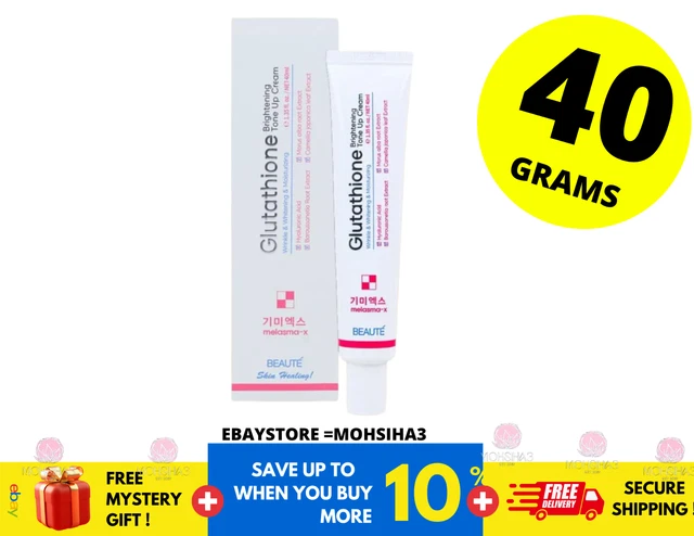 beaute melasma x glutathione brightening tone up cream Melasma-x Glutathione Brightening Tone Up Cream Gluta Beaute Melasma 40ml