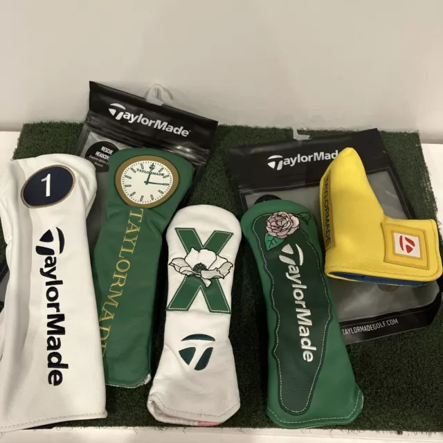 Taylormade Vault Limited Masters Major Mixed Headcover Set (5 Items)