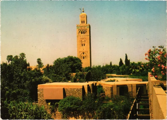 CPM AK MAROC - La Koutoubia par le club Mediterranée (87203)