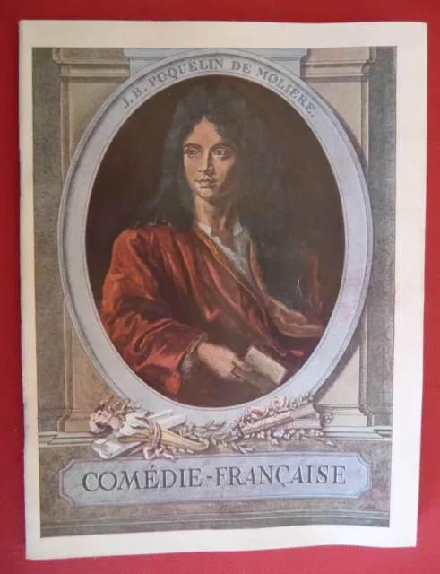 Programme de 1931 - COMEDIE FRANCAISE "LA GRAND'MERE" + "LES ERINNYES"  Photos..