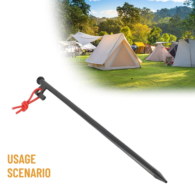 Piquets de tente 50 pcs acier galvanisé 23 cm ?4 mm | Leroy Merlin