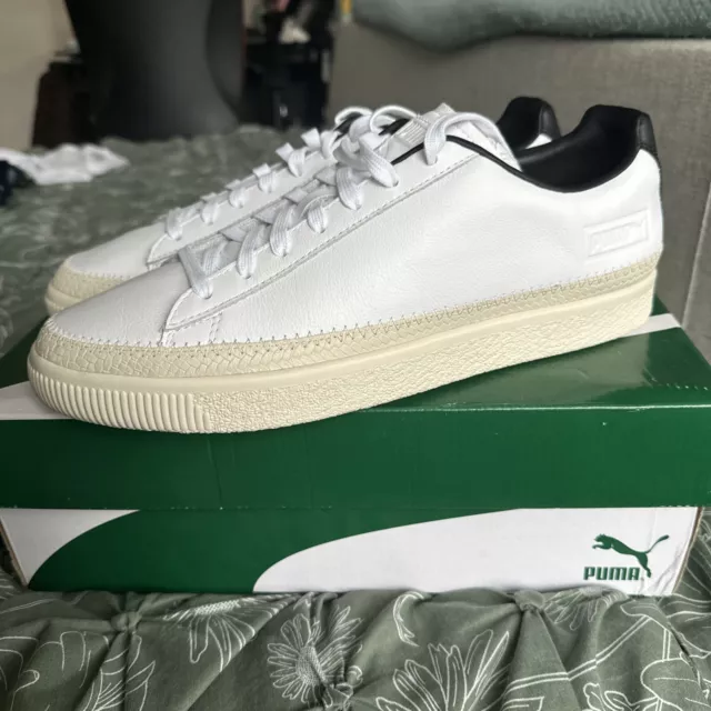 PUMA BASKET TRIM in white Size 9Uk 29.99 PicClick UK