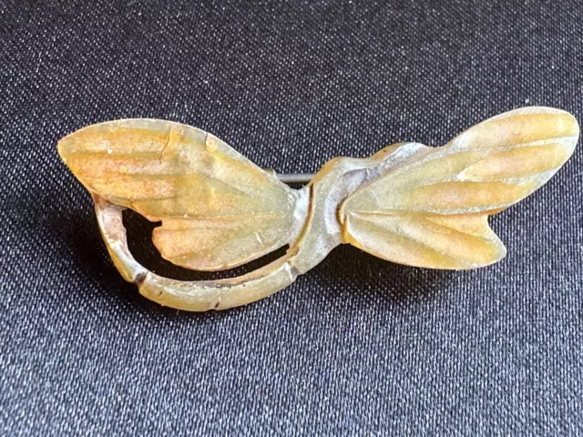 Antique French Art Nouveau Designer Brooch - Ste SGDG - Dragonfly