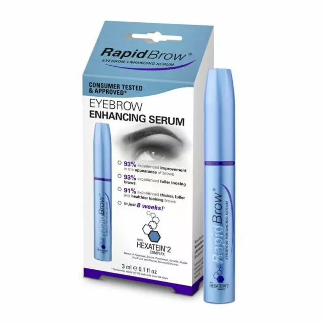Rapid Brow Growth- Eyebrow Enhancing Serum 3ml Brand New Sealed - UK stock