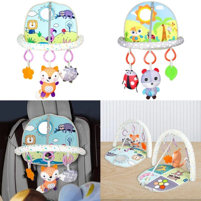 children paly Mat with Detachable toys Crawling Mat for Crib