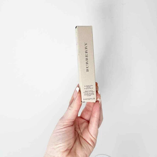 NEW Burberry Liquid Lip Velvet Cream in Oxblood