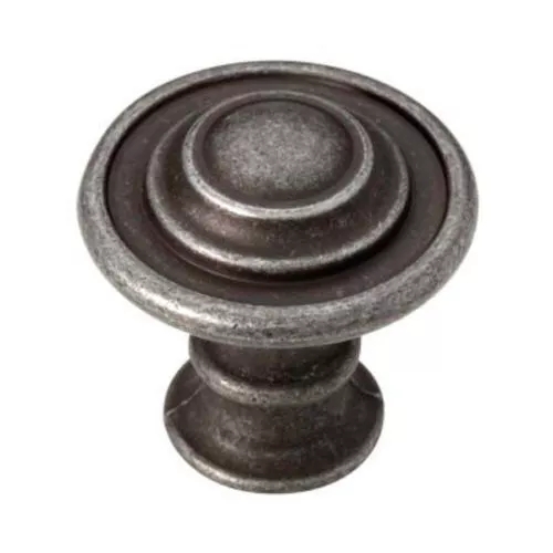 Perno antiguo pewter Kentworth gabinete de cocina vestidor Brainerd P07026